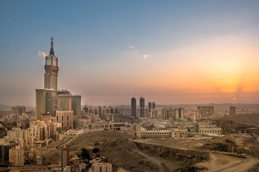 Makkah Tower in Saudi Arabia